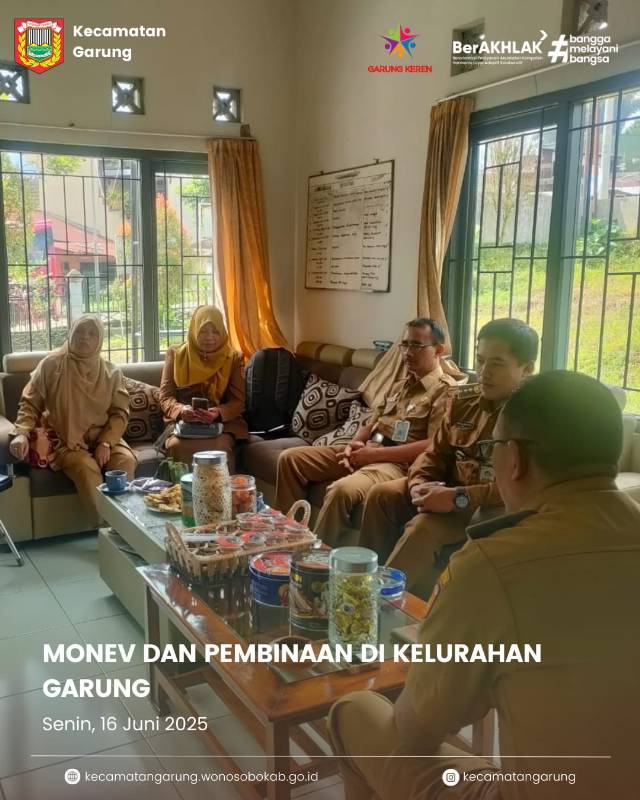Monev Kelurahan Garung